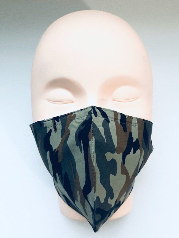 Face mask Army Green Color