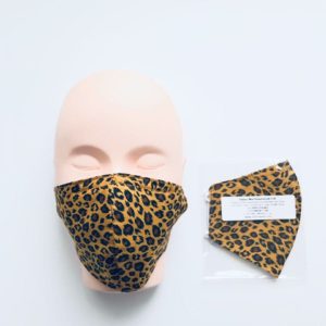 Face mask Tiger brown