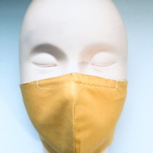 Face mask Yellow color