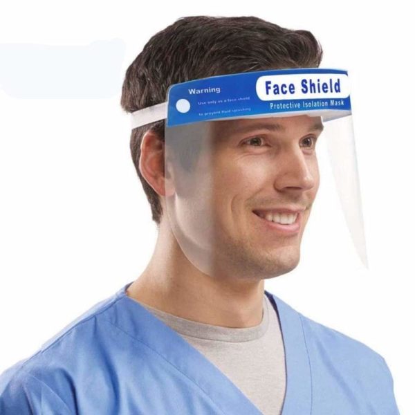 Face-Shield Protective Cover Transparent (minimum order 10 pcs)