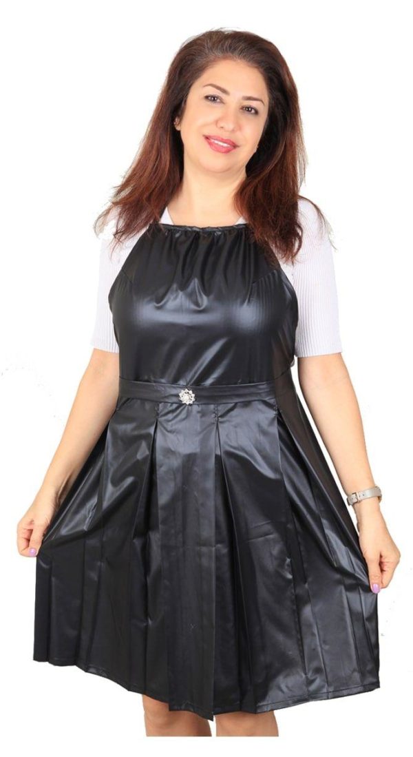 PPE Salon Gown/Comfort Round Neck/3/4 Sleeve - Image 2